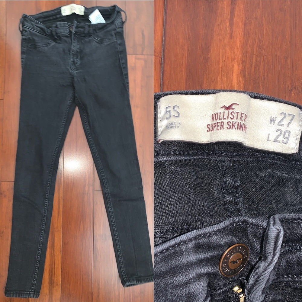 Hollister black jeans